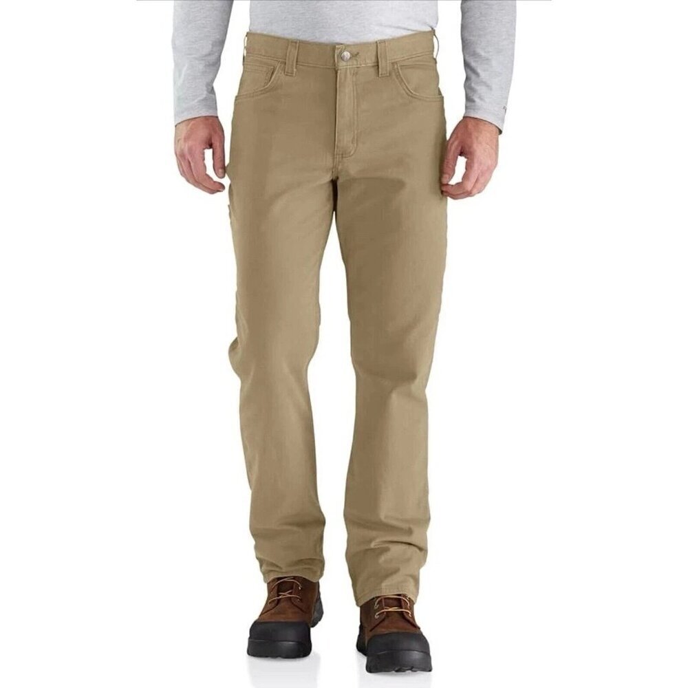 Levis 514 Men's W36 L30 Khaki Straight Fit Jeans Cotton & Elastane